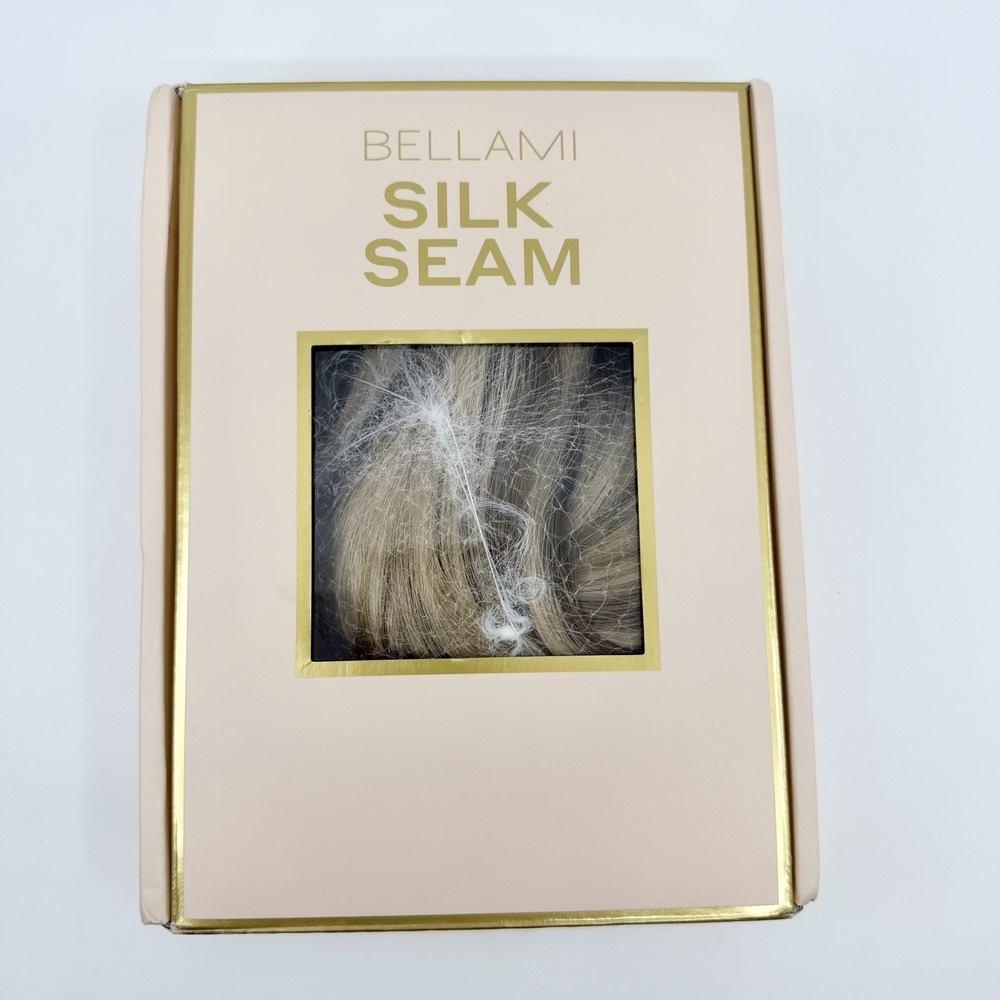 BELLAMI Silk Seam 22" Clip In Hair Extensions Ash Bronde Highlight 173g 5 Piece